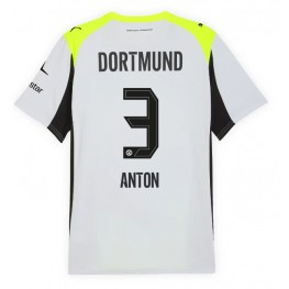 Borussia Dortmund Waldemar Anton #3 Uit tenue 2025-26 Korte Mouw